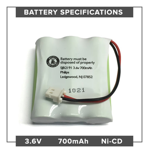 Image of Sanyo Clt 9661 Cordless Phone Battery