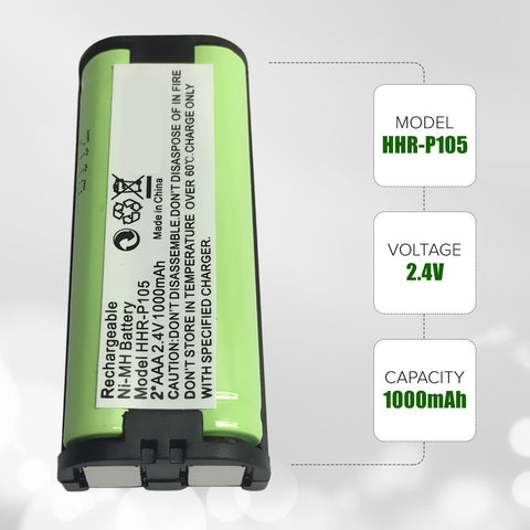 Image of Panasonic Kx Tg2632 Cordless Phone Battery