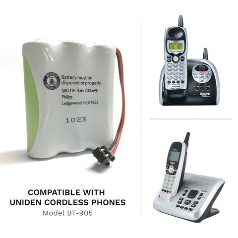 Image of Uniden Dxai5588 4 Cordless Phone Battery