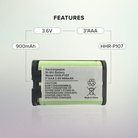 Image of Panasonic Kx Tg3033 Cordless Phone Battery