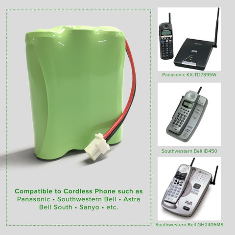 Image of South Western Bell Gh2405Ms Cordless Phone Battery