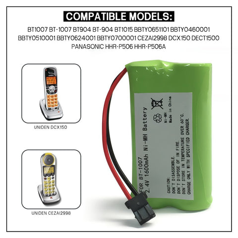 Image of Uniden Dect1363W Cordless Phone Battery