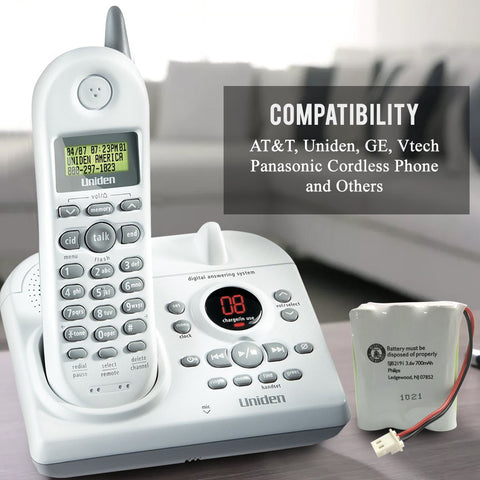 Image of Sanik 3Sn Aa85 S X Cordless Phone Battery