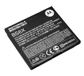 Genuine Motorola Bs6X Battery